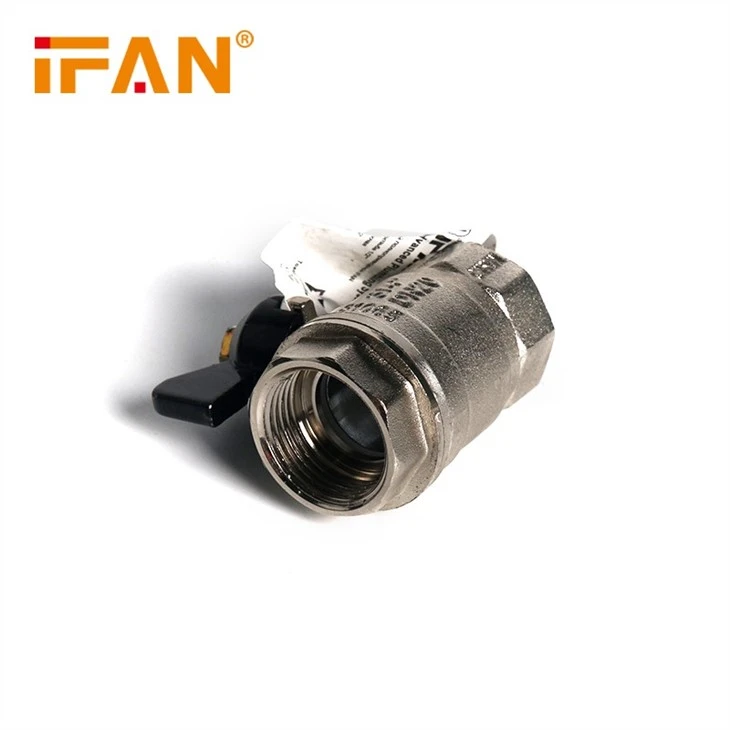 Balck Butterfly Brass Ball Valve