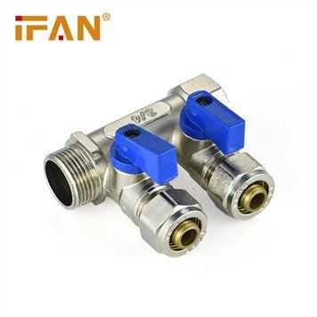 PEX Brass Manifold teshiklari bilan